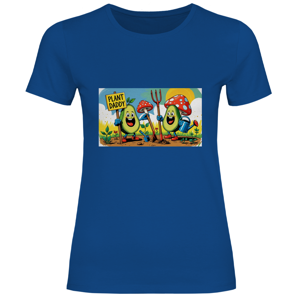 Damen T-Shirt Gartenpappa
