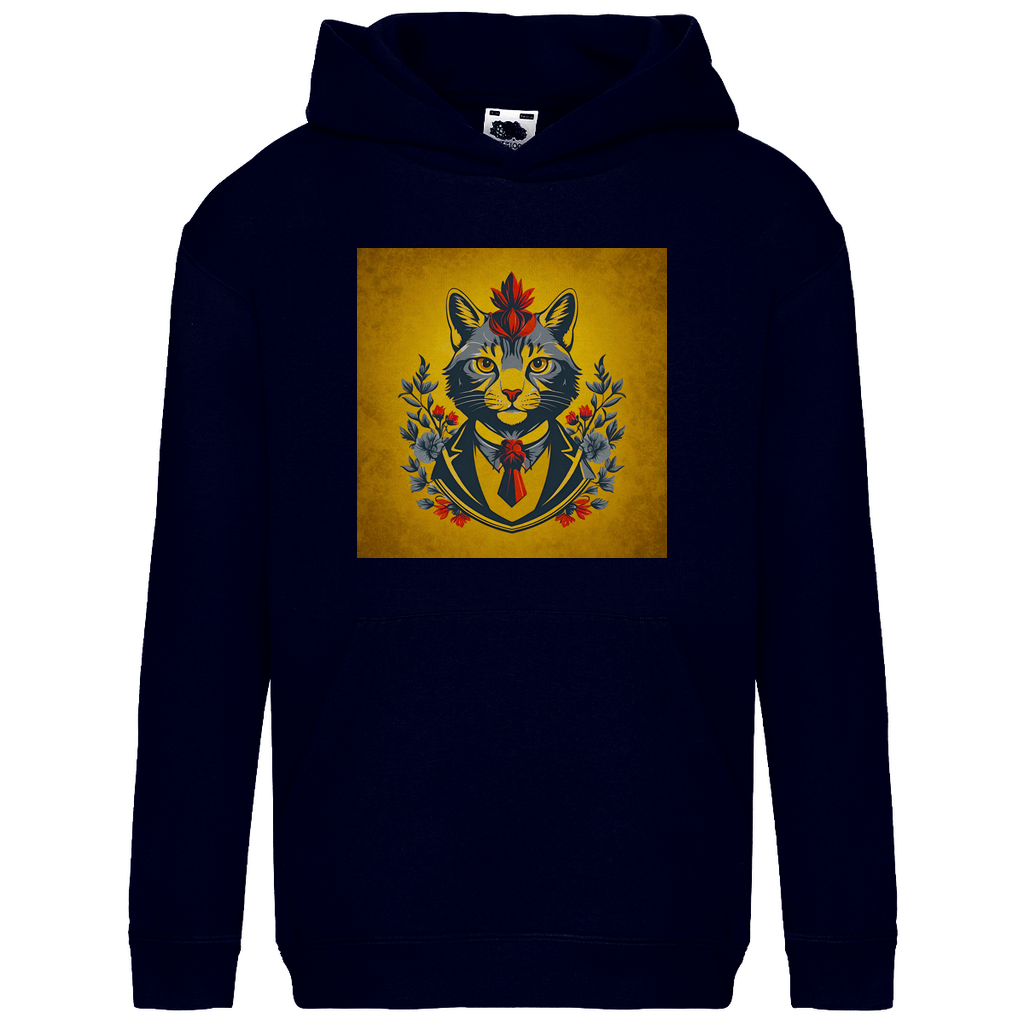 Kids Basic Hoodie Cats
