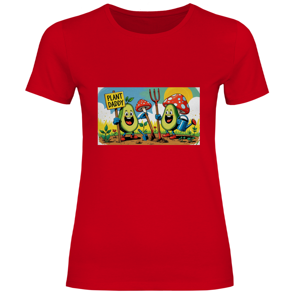 Damen T-Shirt Gartenpappa