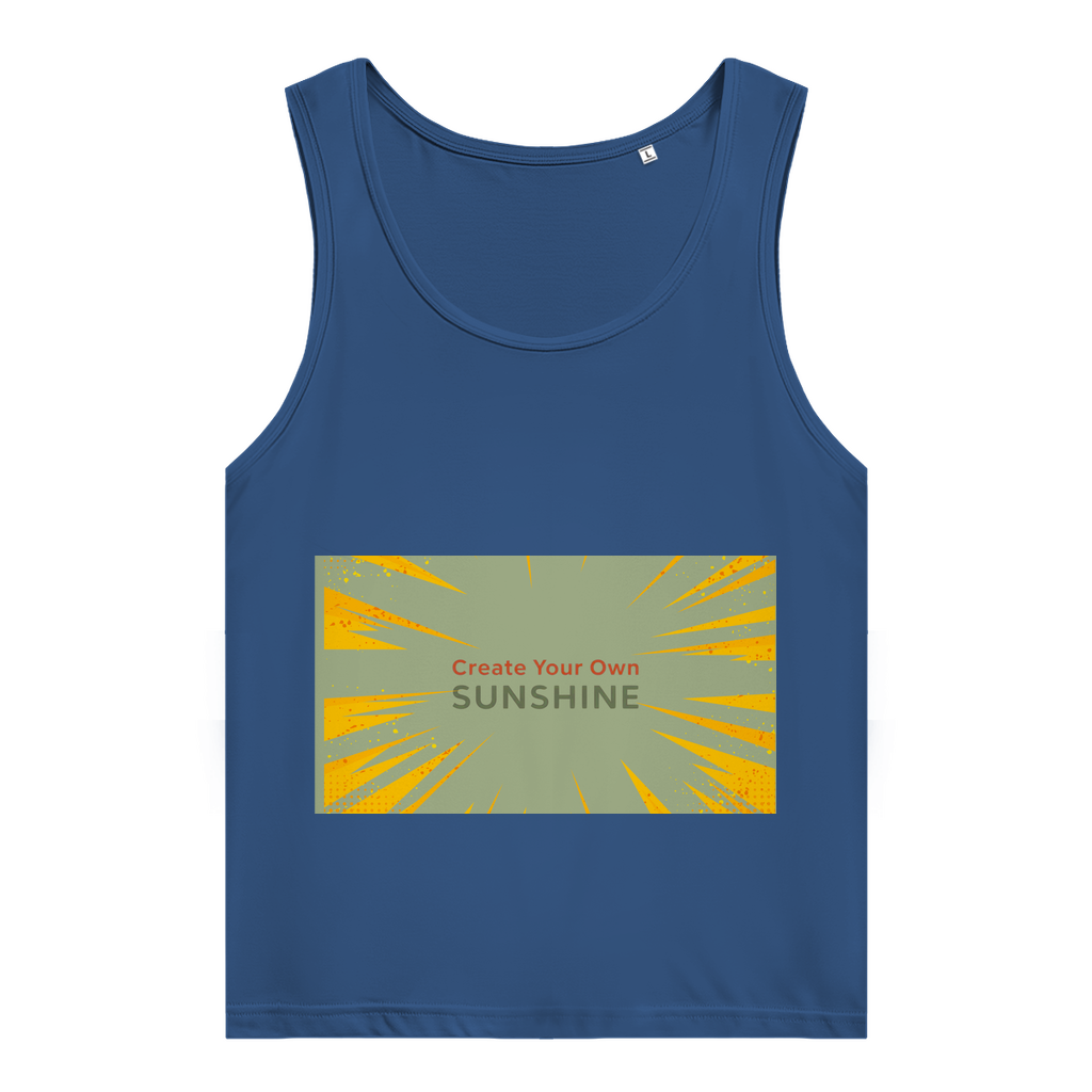 Damen Premium Organic Tank Top Sunshine