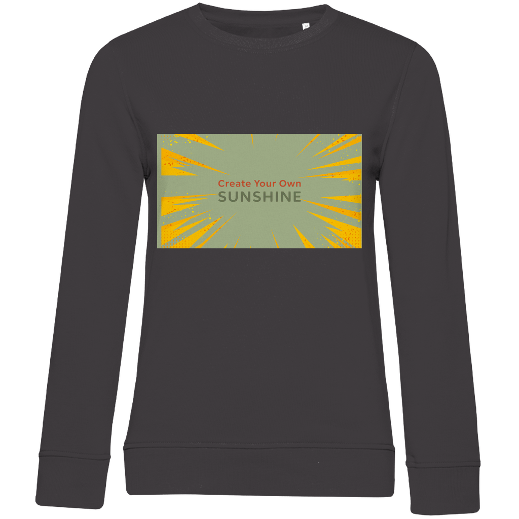 Damen Premium Bio Sweatshirt Sunshine