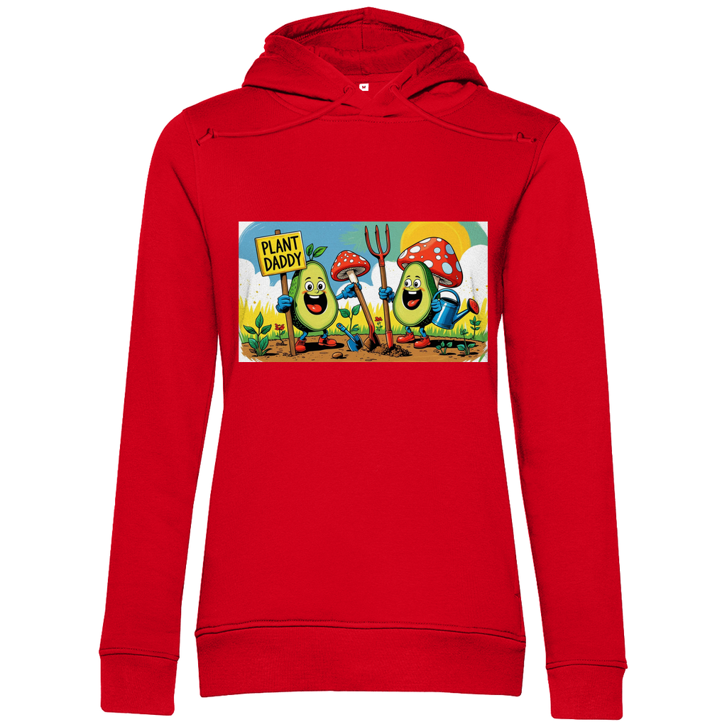 Damen Premium Bio Hoodie Gartenpappa