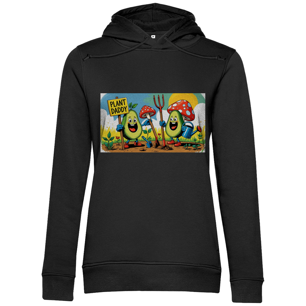 Damen Premium Bio Hoodie Gartenpappa