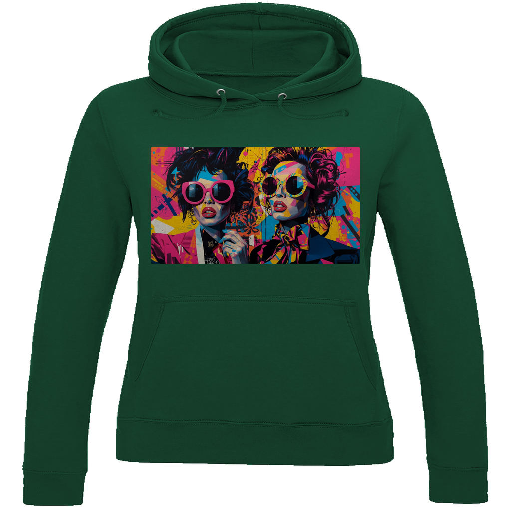Damen Hoodie Sunglass
