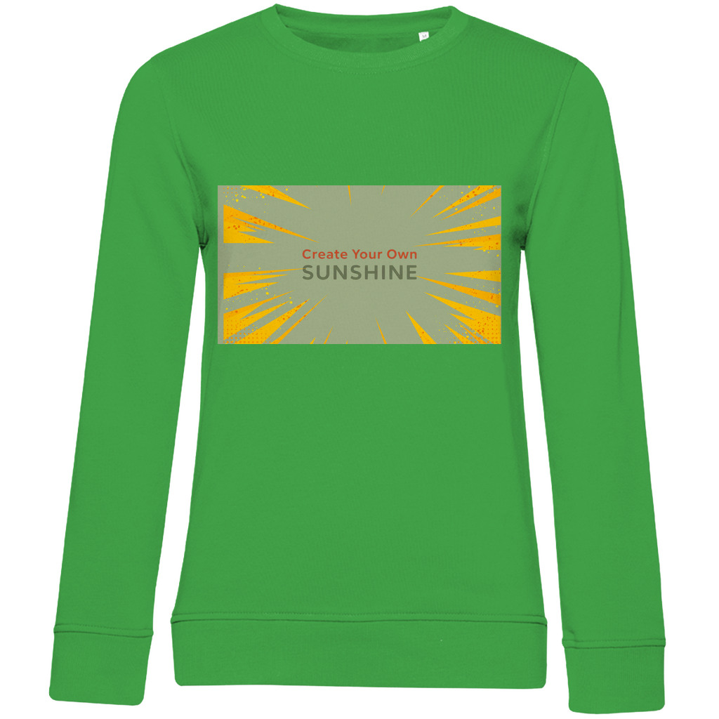 Damen Premium Bio Sweatshirt Sunshine