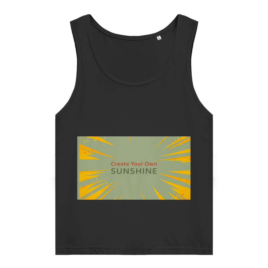 Damen Premium Organic Tank Top Sunshine