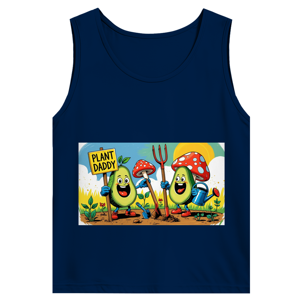 Herren Basic Tank Top Gartenpappa