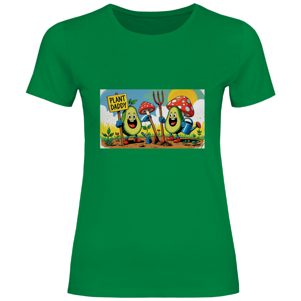 Damen T-Shirt Gartenpappa