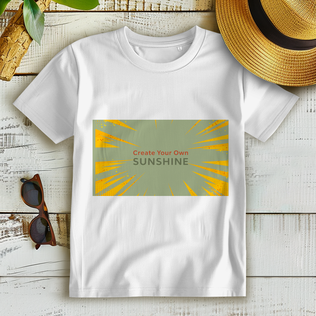 Damen Premium Bio T-Shirt Sunshine