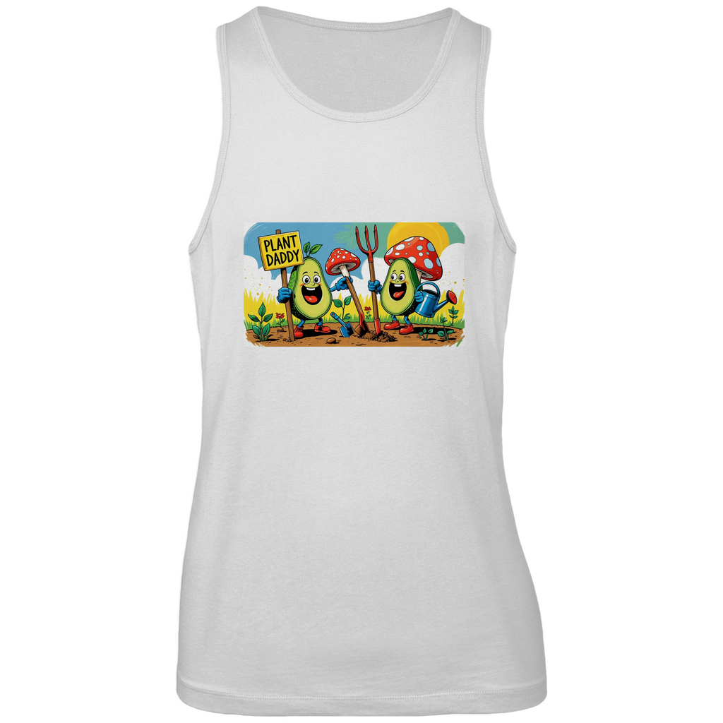 Herren Premium Tank Top Gartenpappa