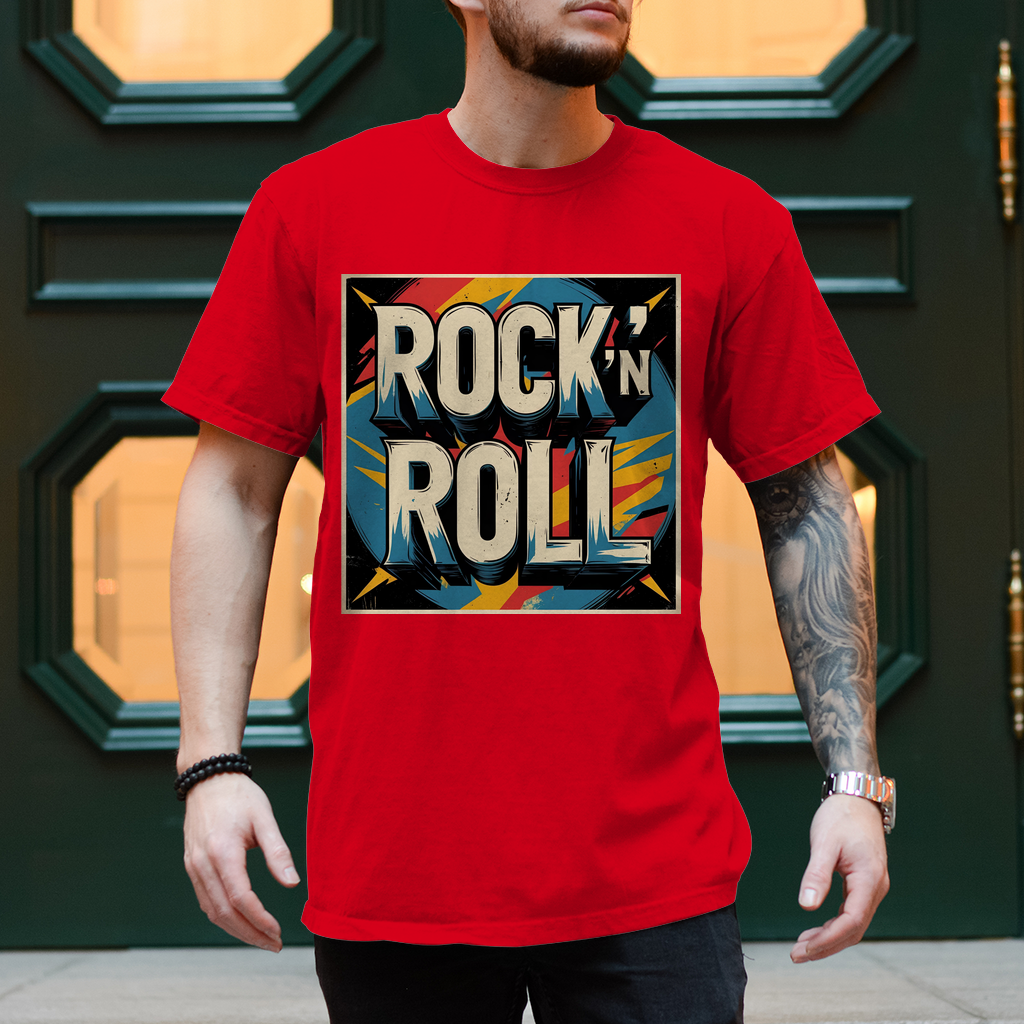 Herren T-Shirt Rock