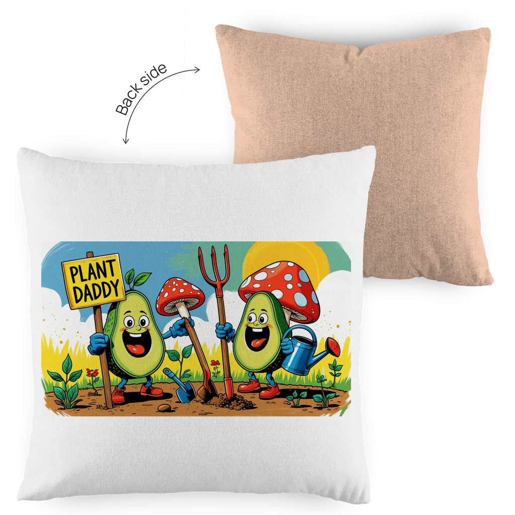 Kopfkissen zweifarbig Gartenpappa