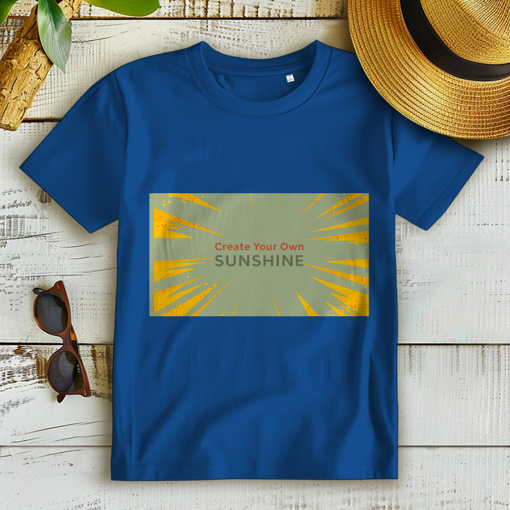 Damen Premium Bio T-Shirt Sunshine
