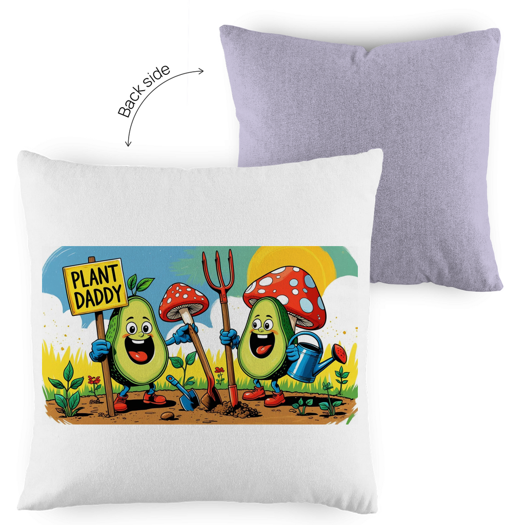 Kopfkissen zweifarbig Gartenpappa