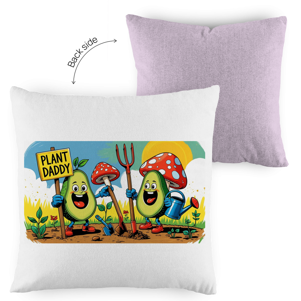 Kopfkissen zweifarbig Gartenpappa