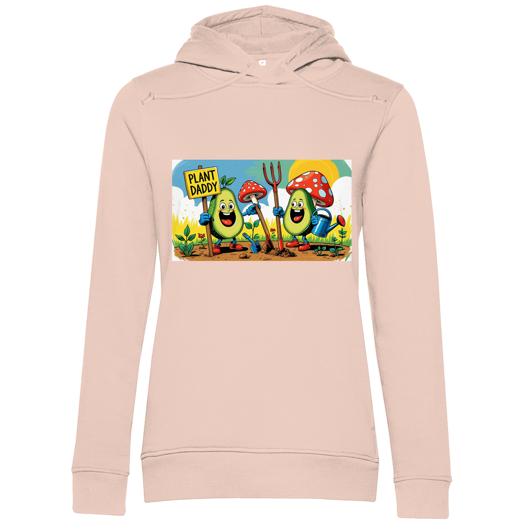 Damen Premium Bio Hoodie Gartenpappa