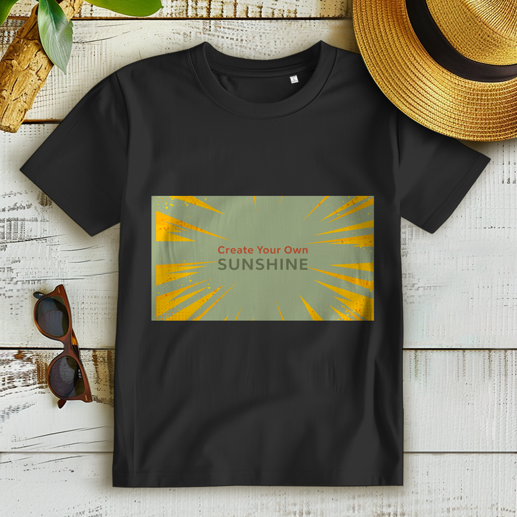 Damen Premium Bio T-Shirt Sunshine
