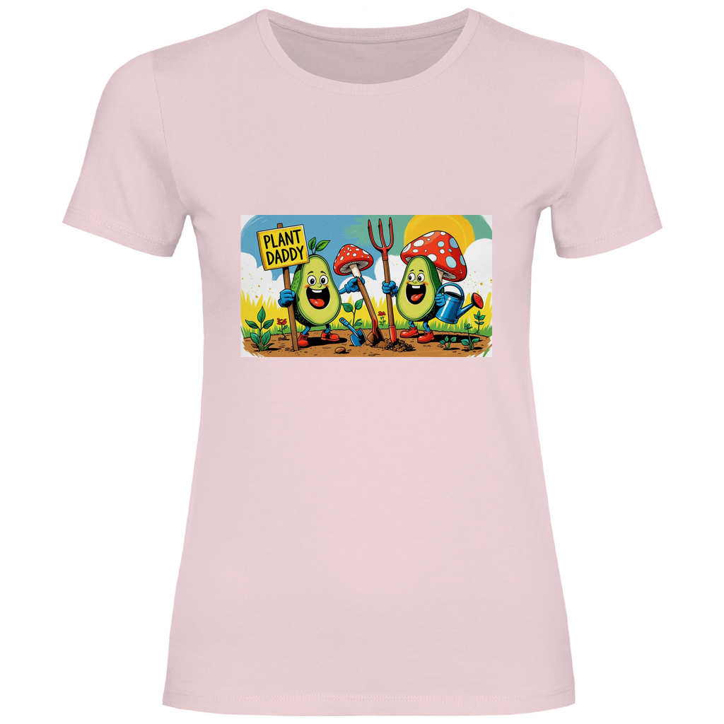 Damen T-Shirt Gartenpappa