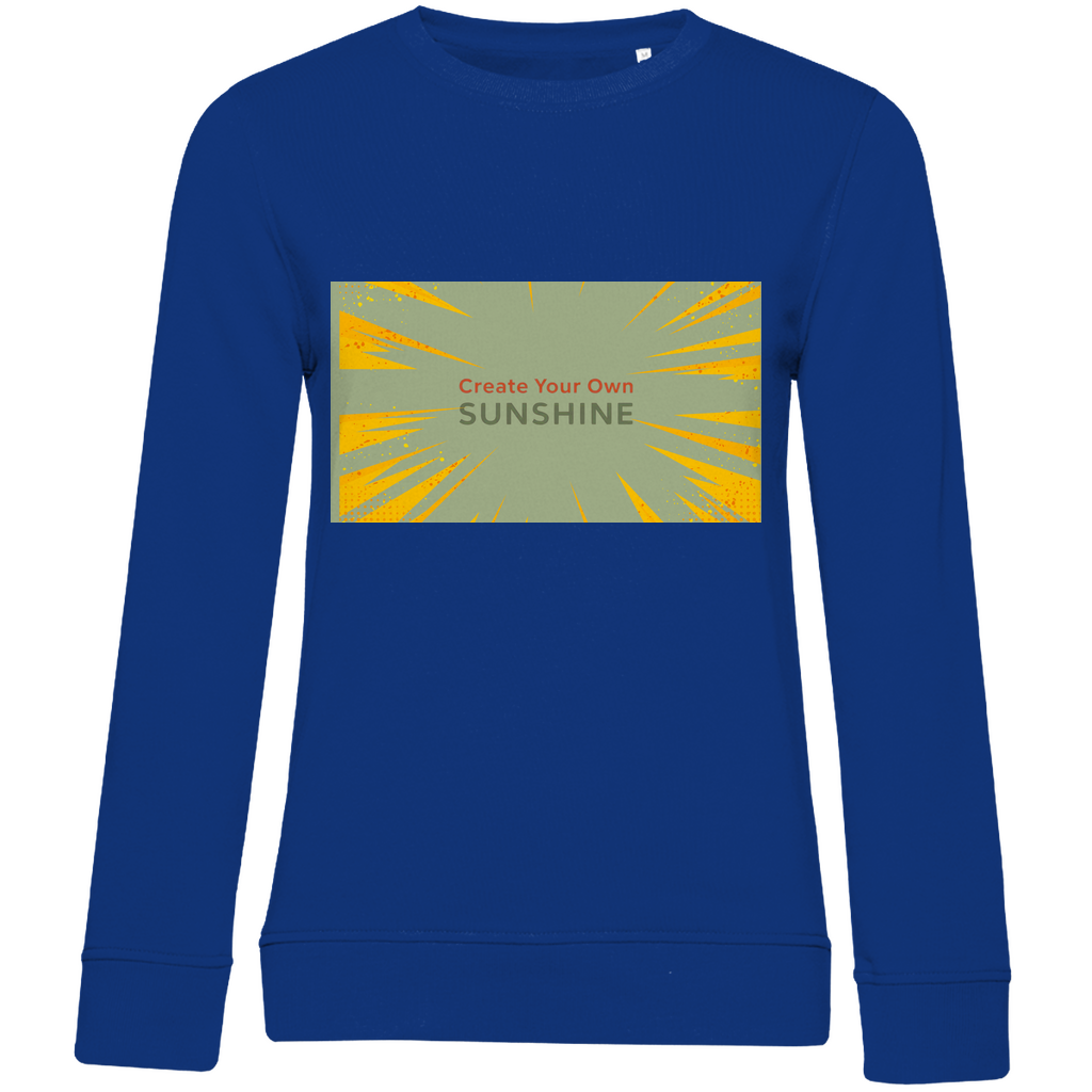 Damen Premium Bio Sweatshirt Sunshine