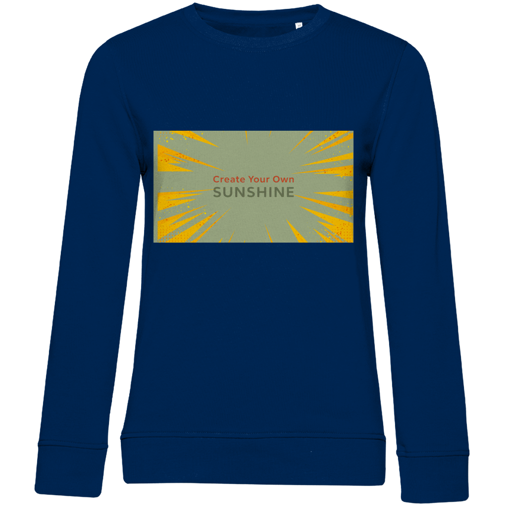 Damen Premium Bio Sweatshirt Sunshine
