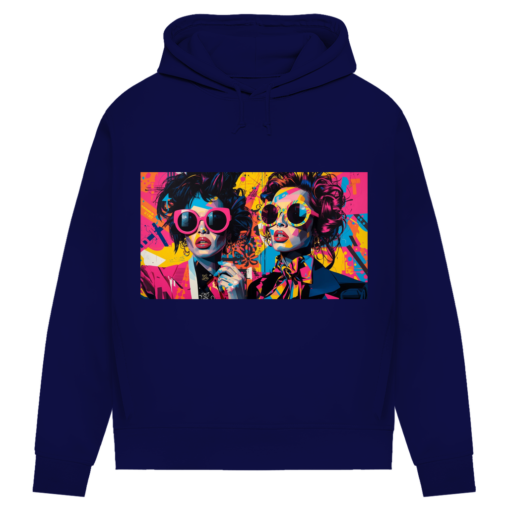 Damen Premium Bio Hoodie Sunglass