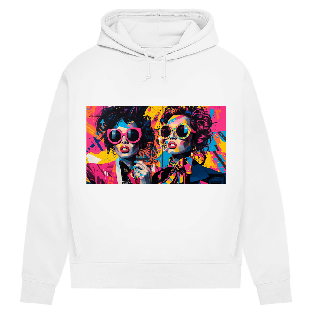 Damen Premium Bio Hoodie Sunglass