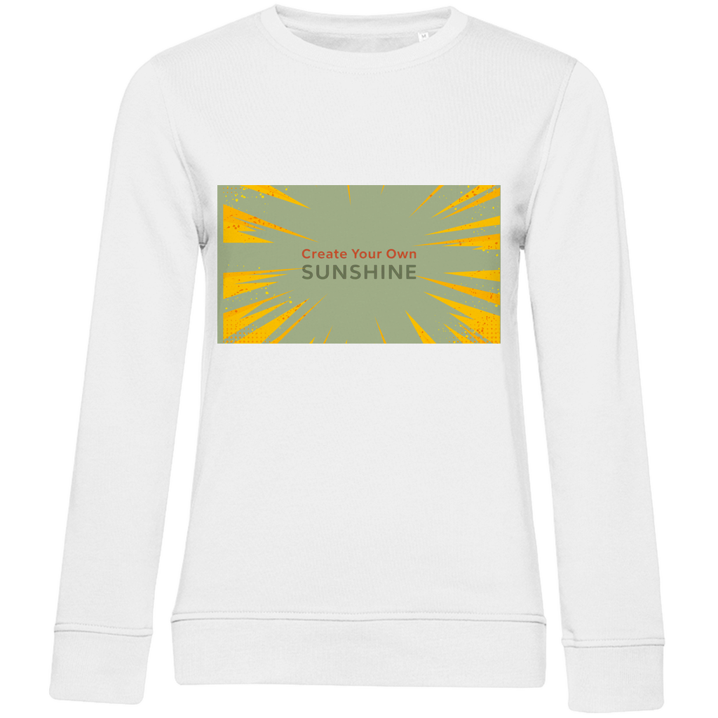 Damen Premium Bio Sweatshirt Sunshine