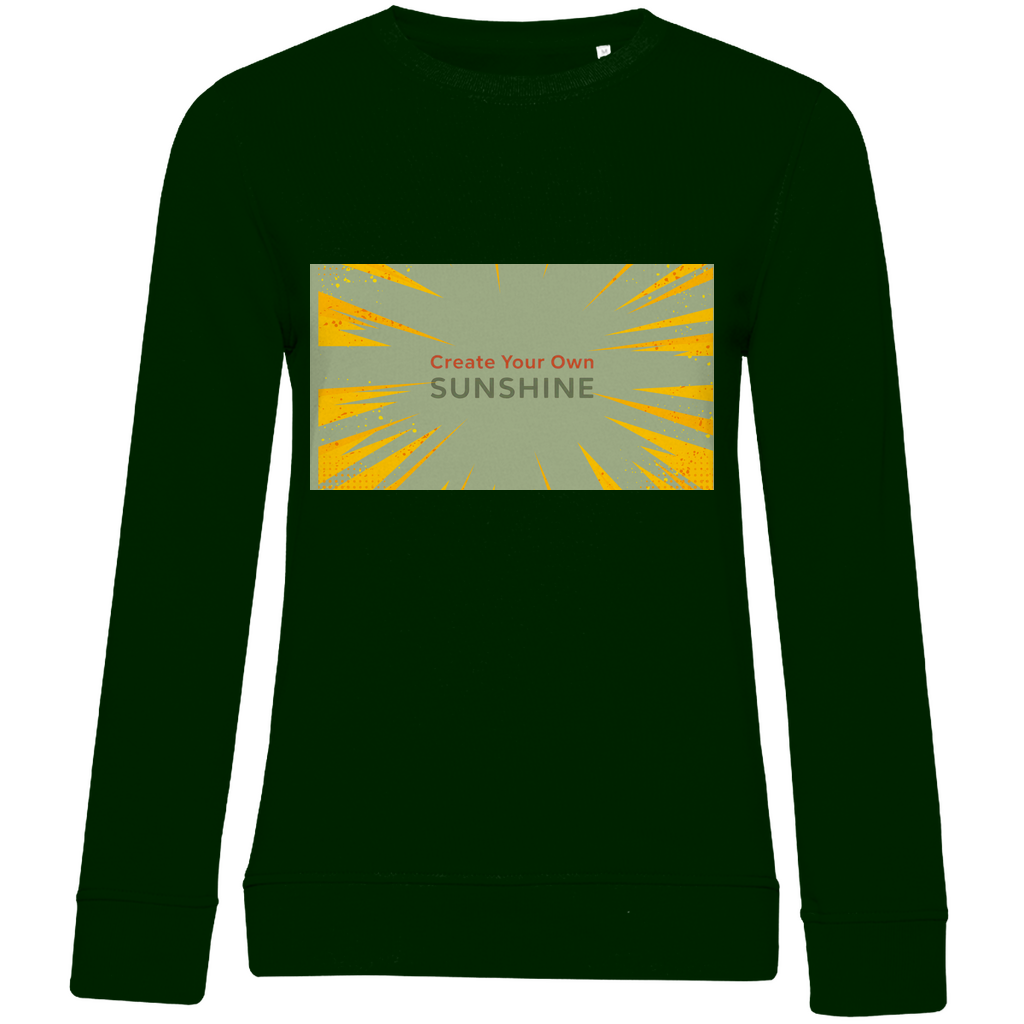 Damen Premium Bio Sweatshirt Sunshine