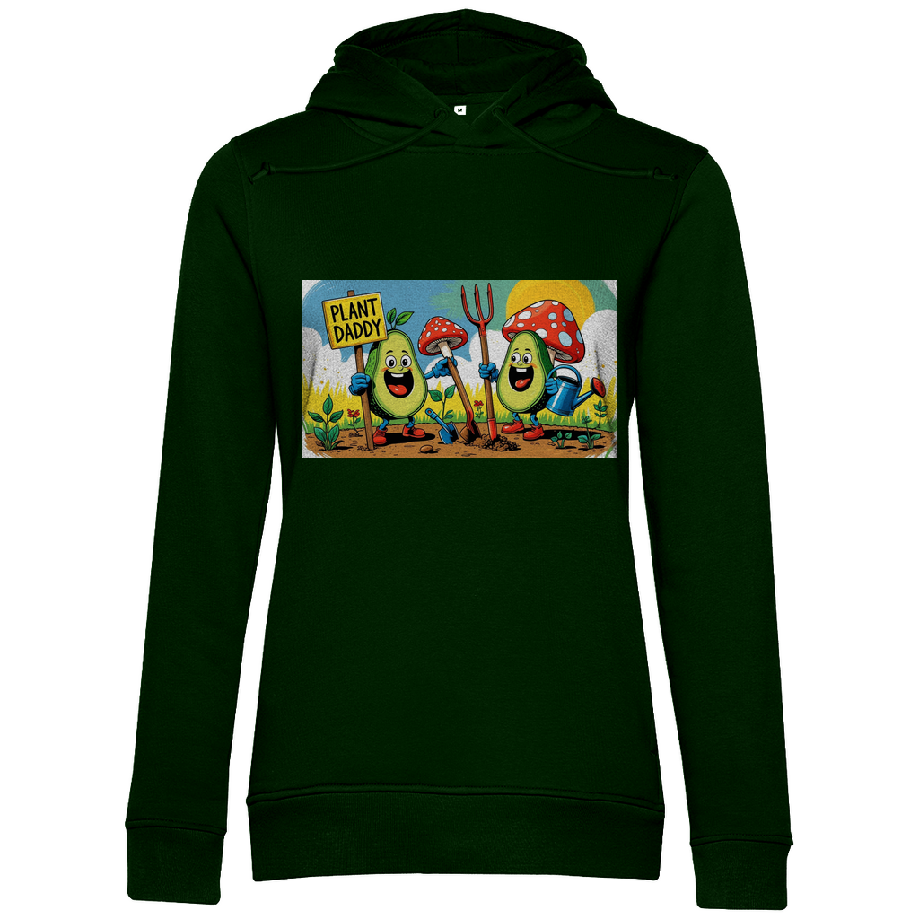 Damen Premium Bio Hoodie Gartenpappa