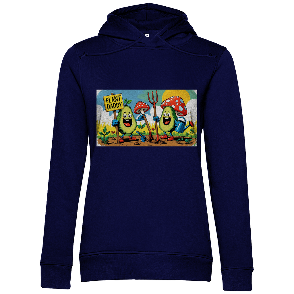 Damen Premium Bio Hoodie Gartenpappa