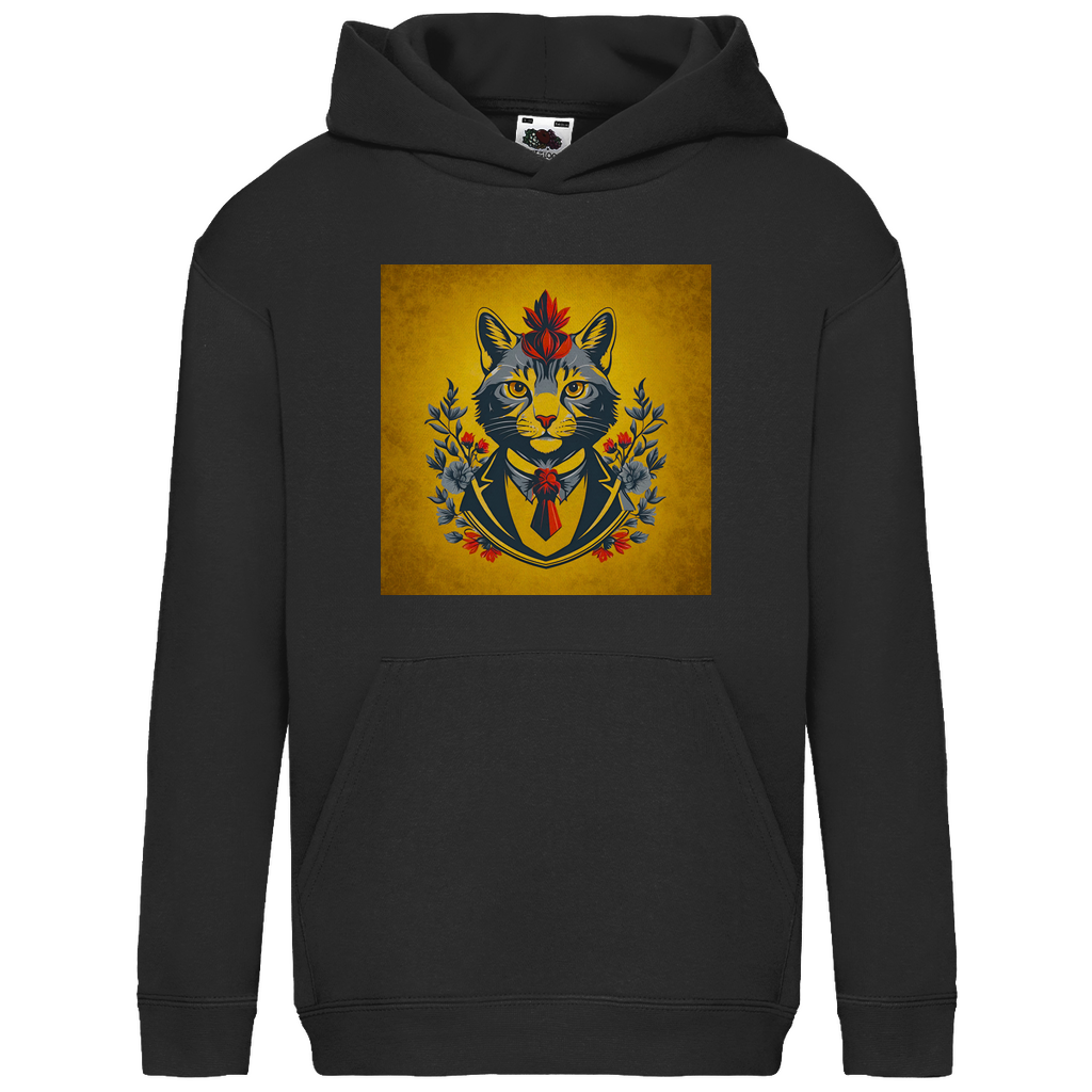 Kids Basic Hoodie Cats
