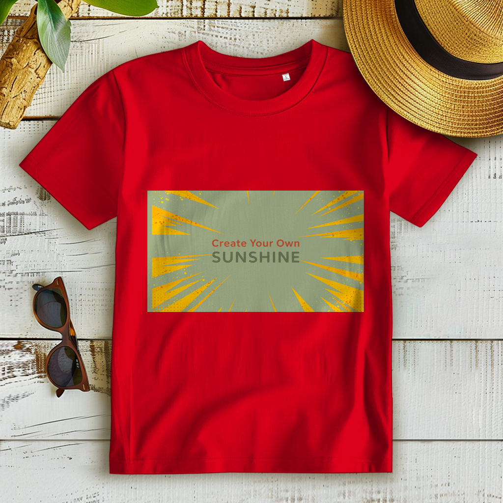 Damen Premium Bio T-Shirt Sunshine