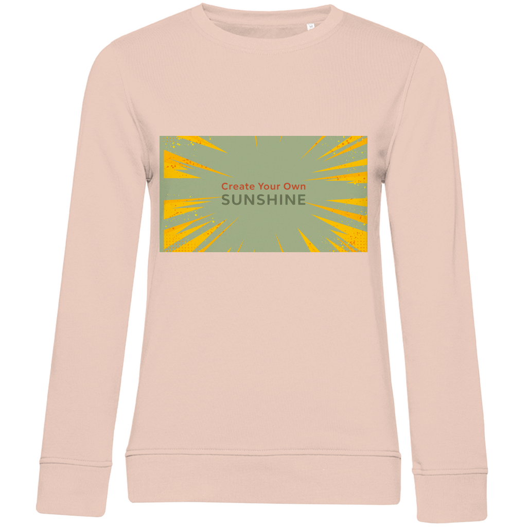 Damen Premium Bio Sweatshirt Sunshine