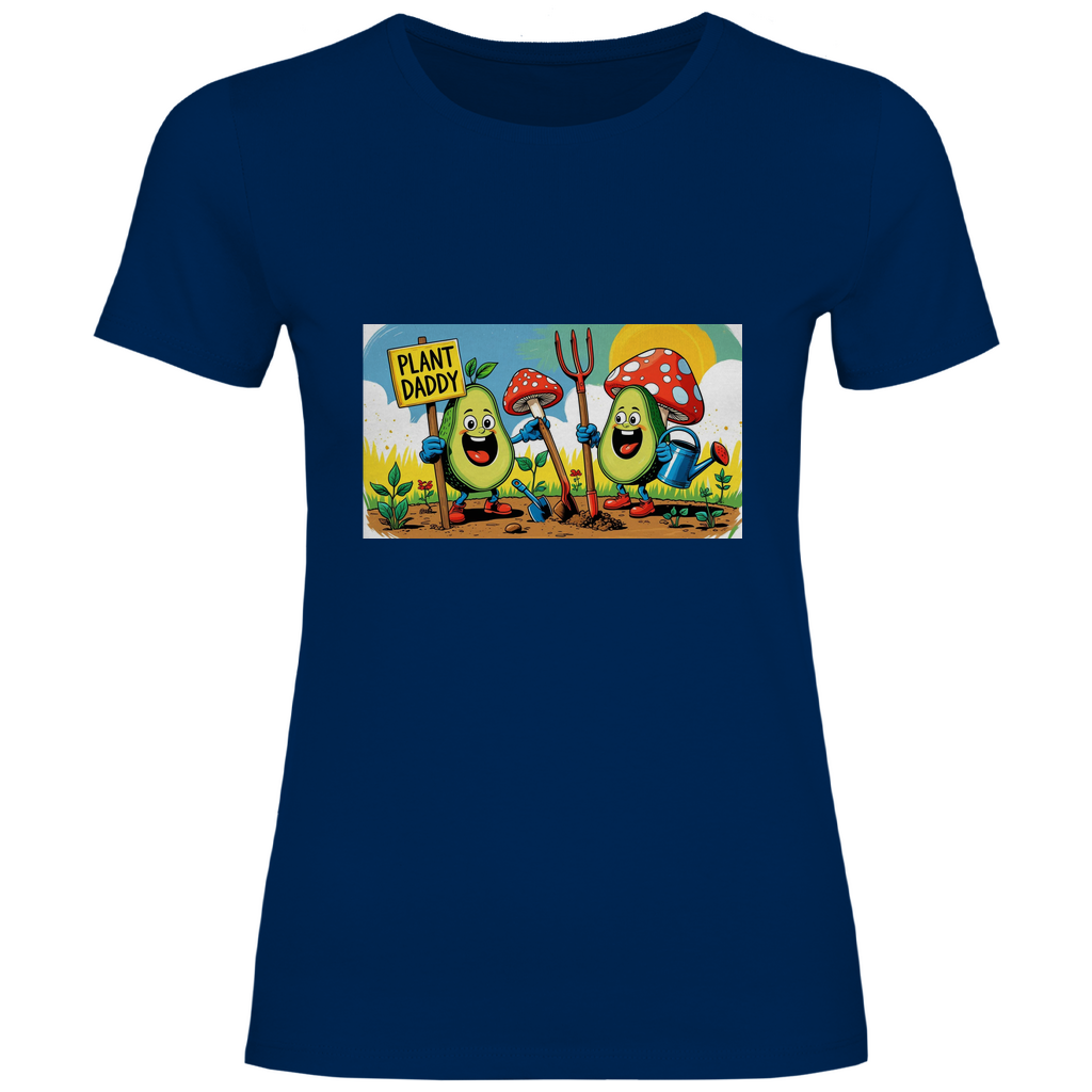 Damen T-Shirt Gartenpappa