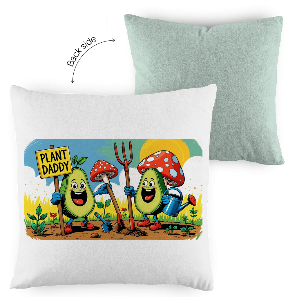 Kopfkissen zweifarbig Gartenpappa