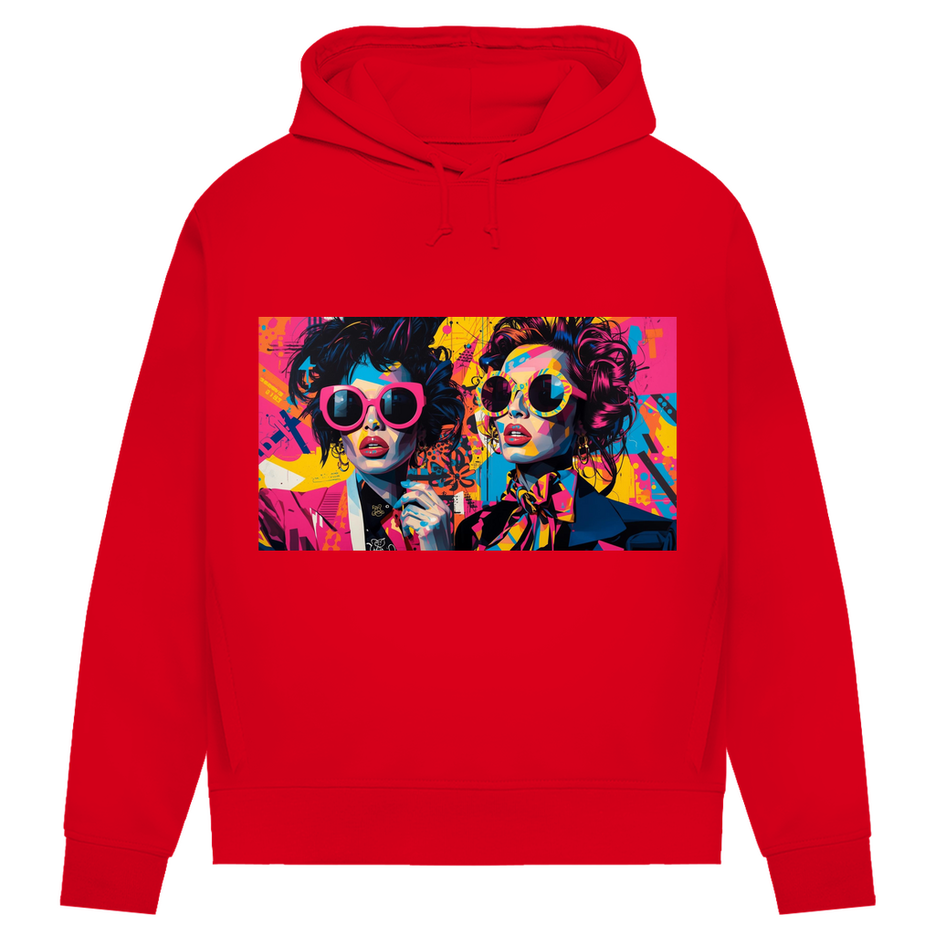 Damen Premium Bio Hoodie Sunglass
