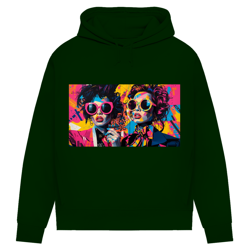Damen Premium Bio Hoodie Sunglass