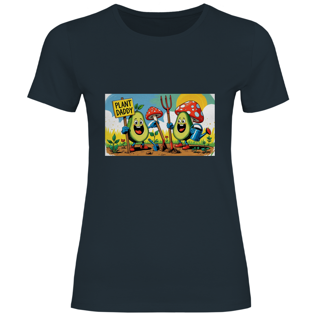 Damen T-Shirt Gartenpappa