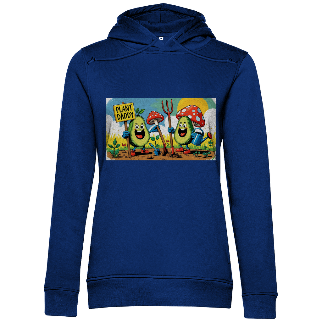 Damen Premium Bio Hoodie Gartenpappa