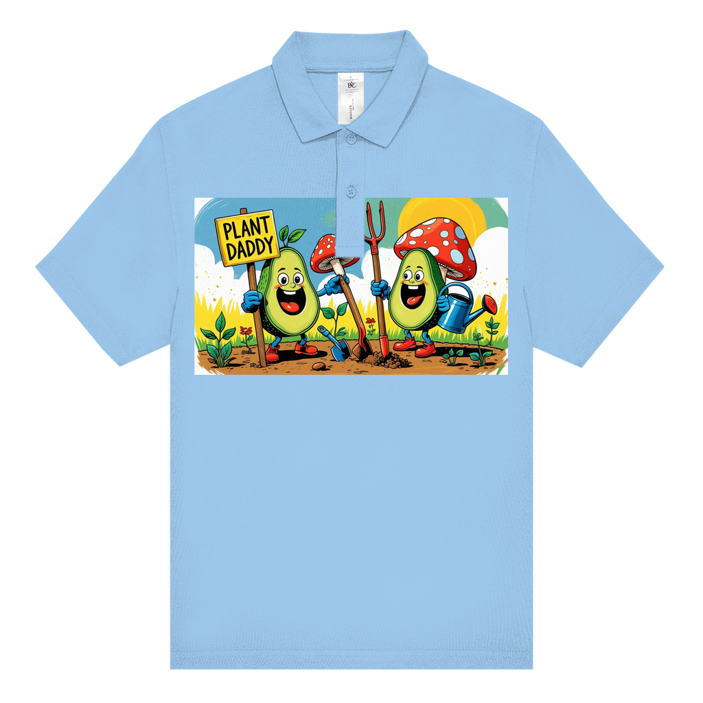 Unisex Poloshirt Gartenpappa