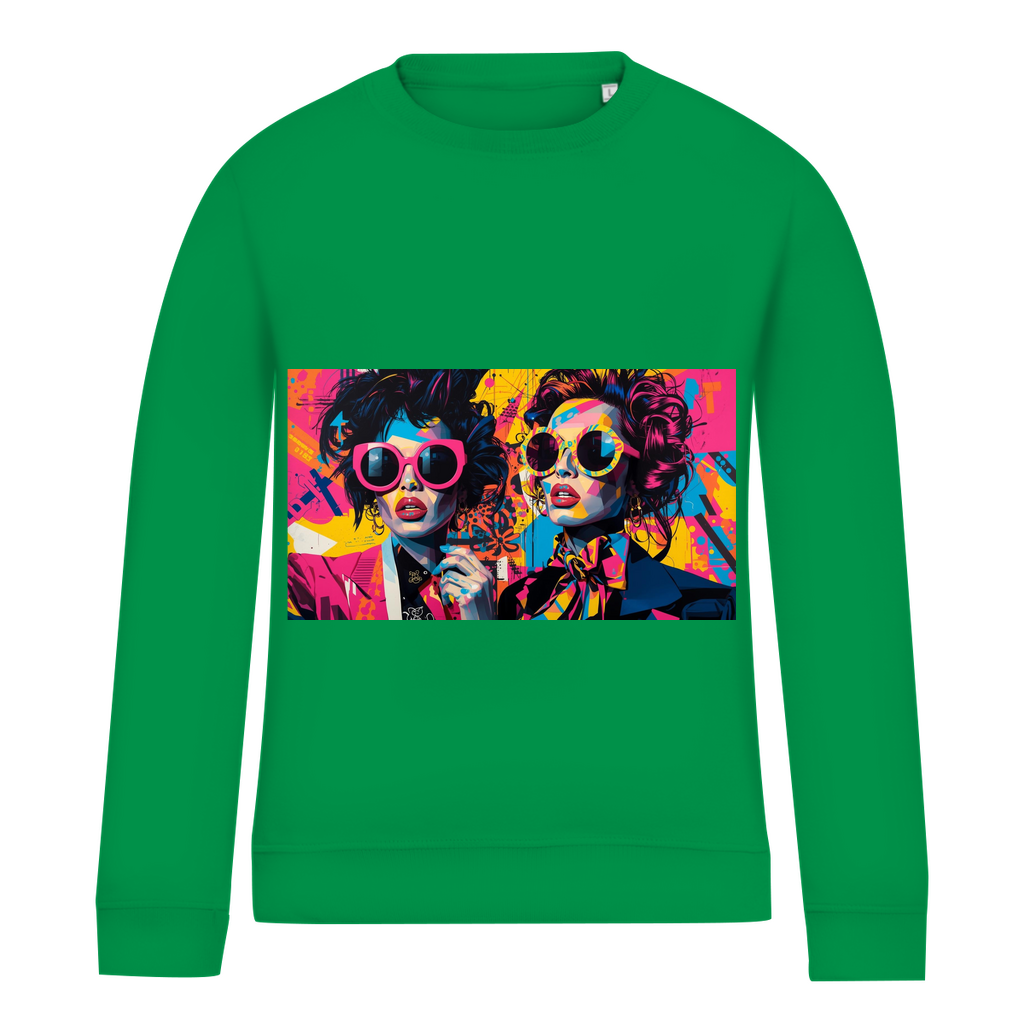 Damen Sweatshirt Sunglass