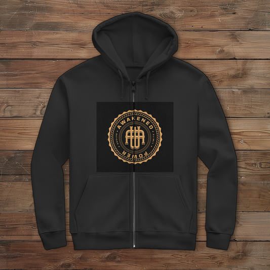 Herren Zipper Hoodie Awakened Power