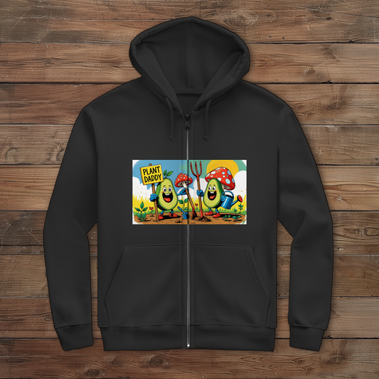 Herren Zipper Hoodie Gartenpappa