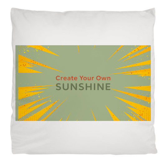 Kopfkissen flauschig Sunshine