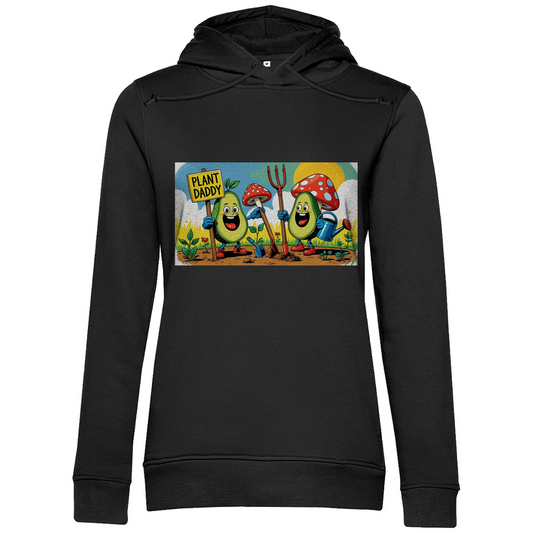 Damen Premium Bio Hoodie Gartenpappa