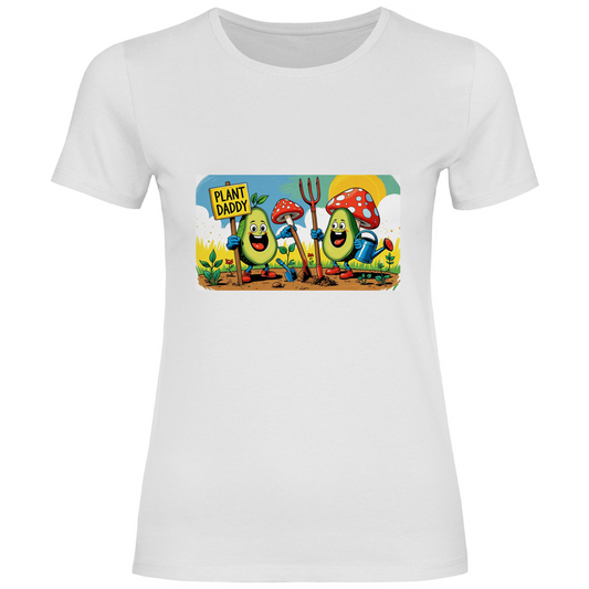 Damen T-Shirt Gartenpappa