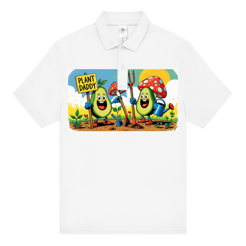 Unisex Poloshirt Gartenpappa