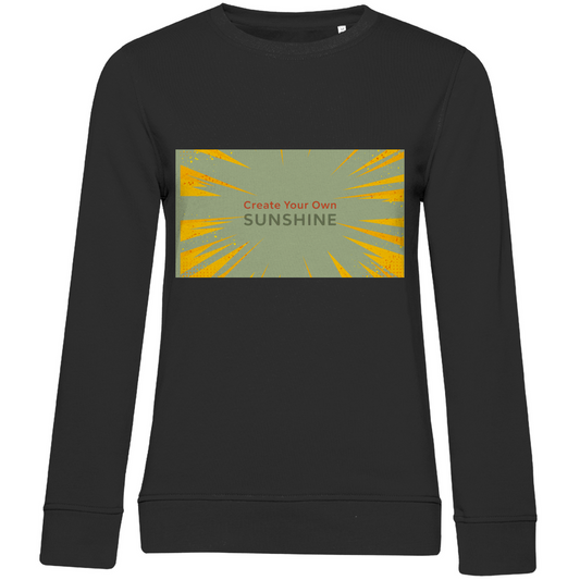 Damen Premium Bio Sweatshirt Sunshine