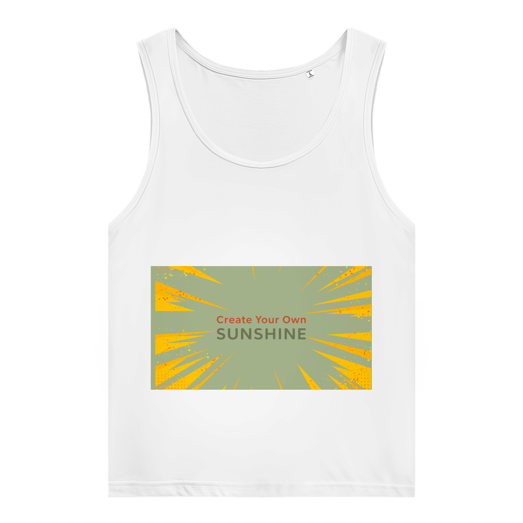 Damen Premium Organic Tank Top Sunshine