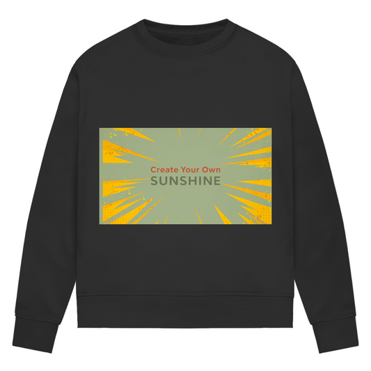 Damen Premium Bio Sweatshirt Sunshine